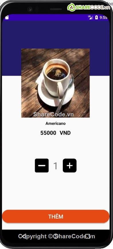 Android coffee,quản lý coffee,Code order nước uống,quản lý cafe